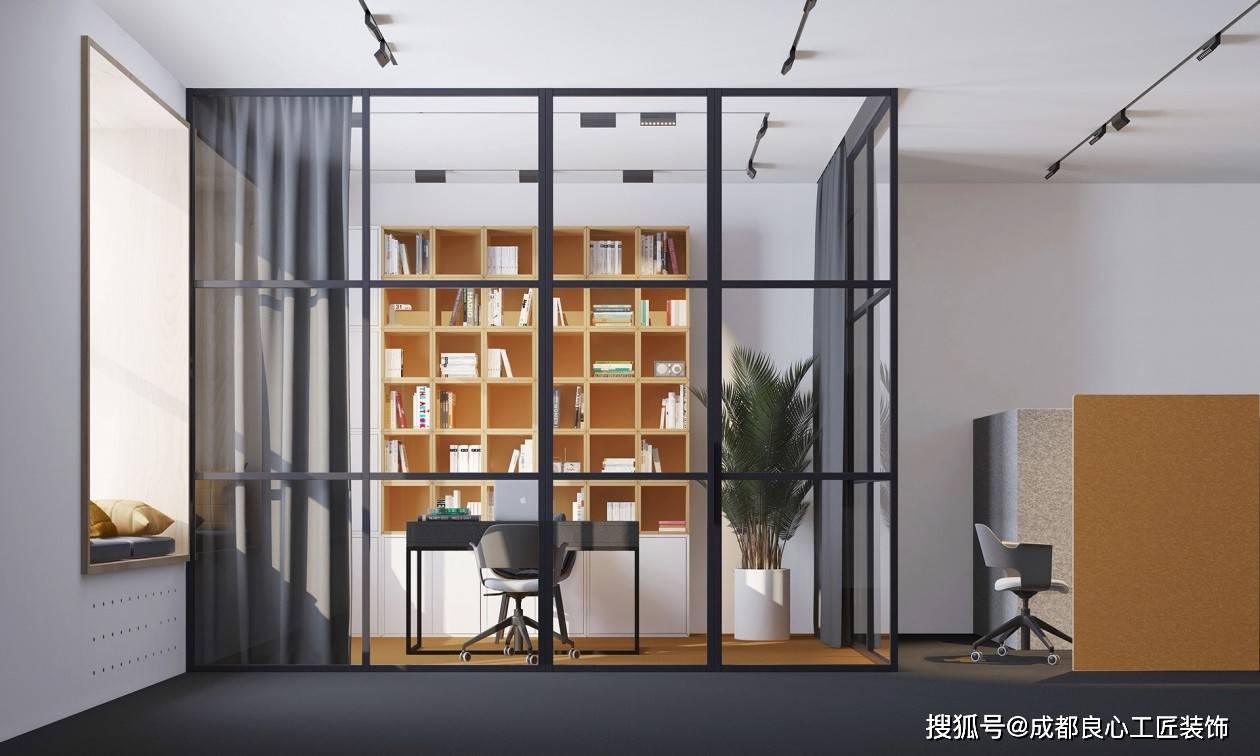 成都办公室装修设计案例效果图-搜狐大视野-搜狐新闻