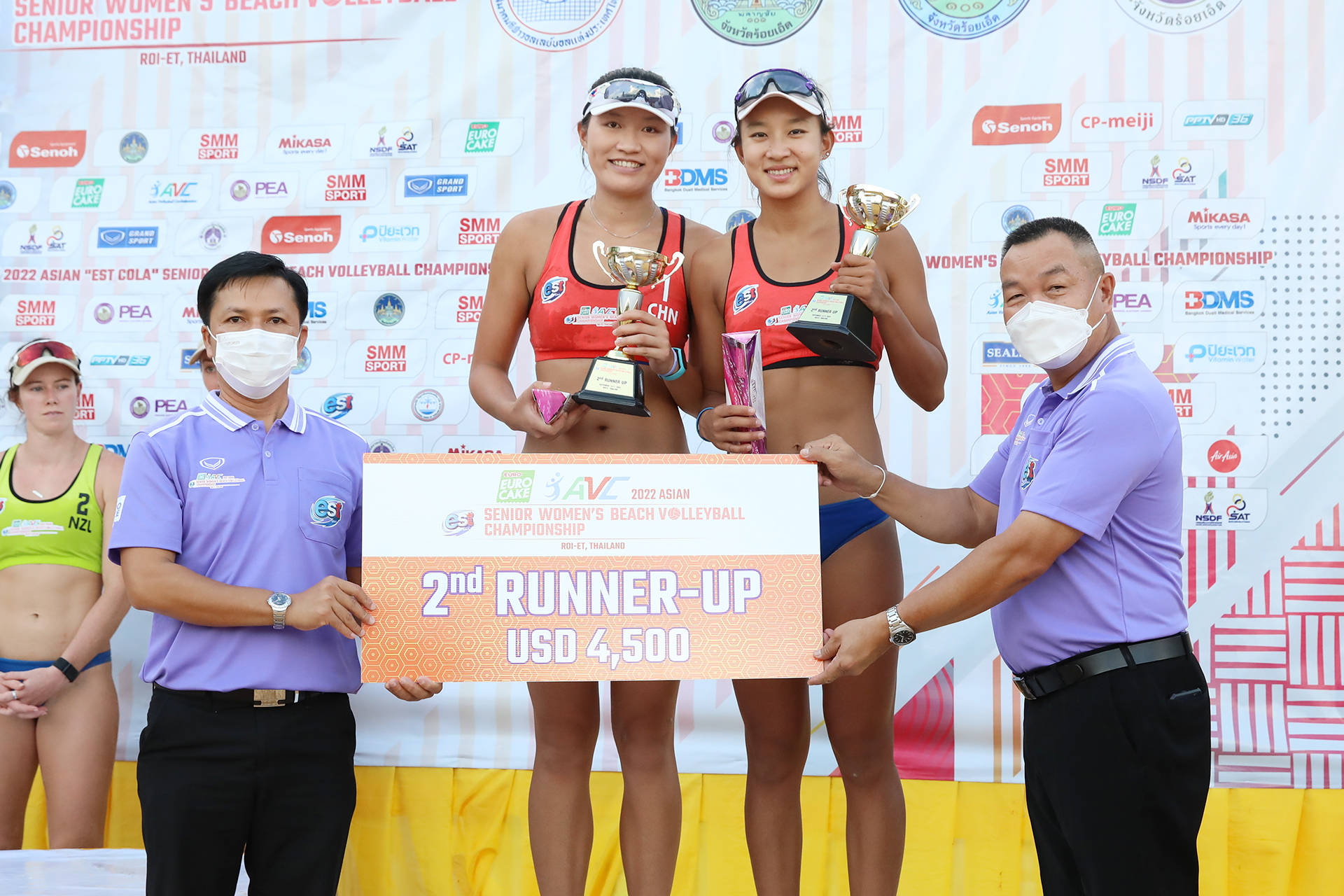 亚洲女子沙滩排球锦标赛,林美媚&夏欣怡获得铜牌搜狐大视野搜狐新闻