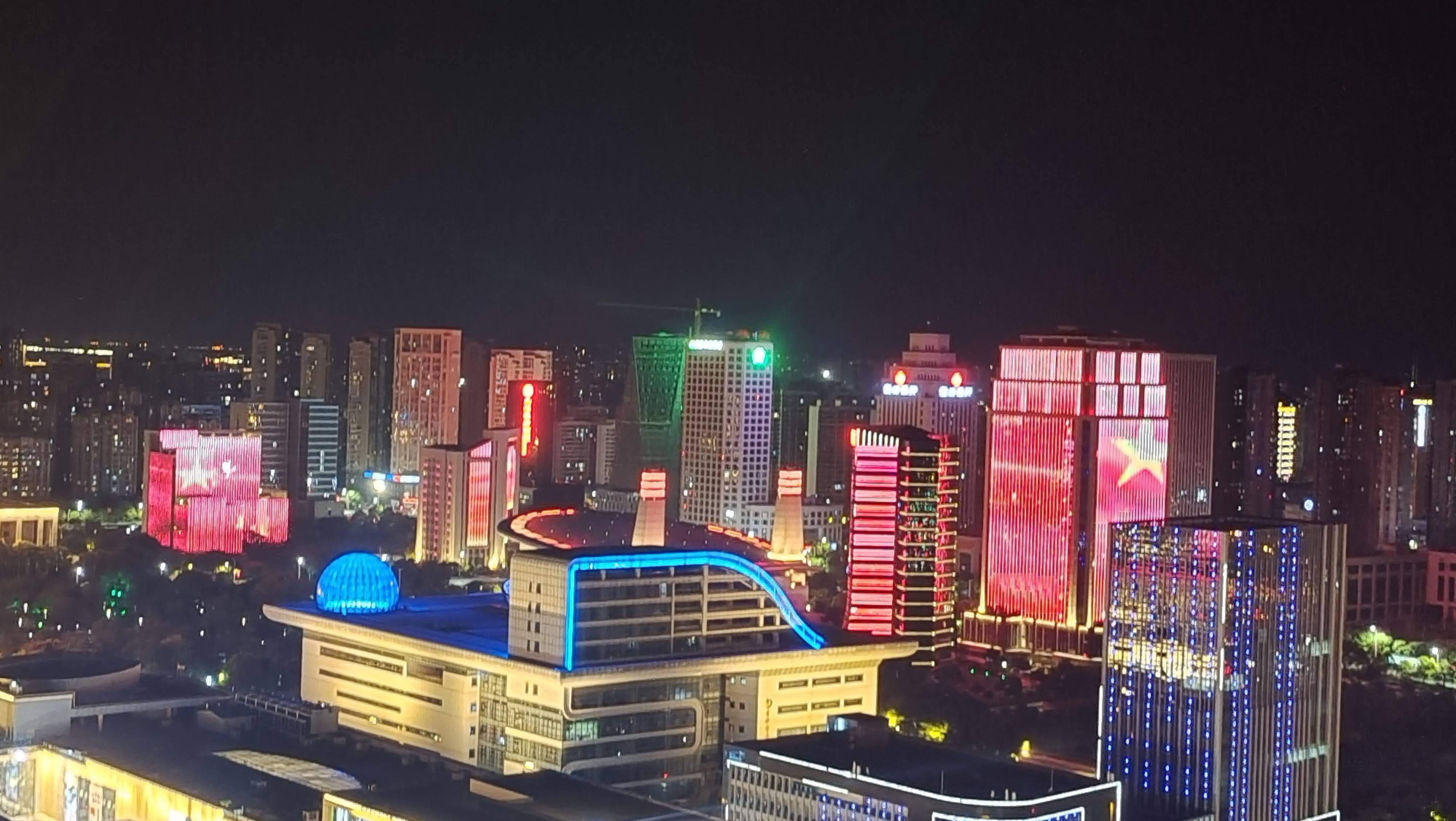 美丽吉安:国庆假期城区夜景欣赏-搜狐大视野-搜狐新闻
