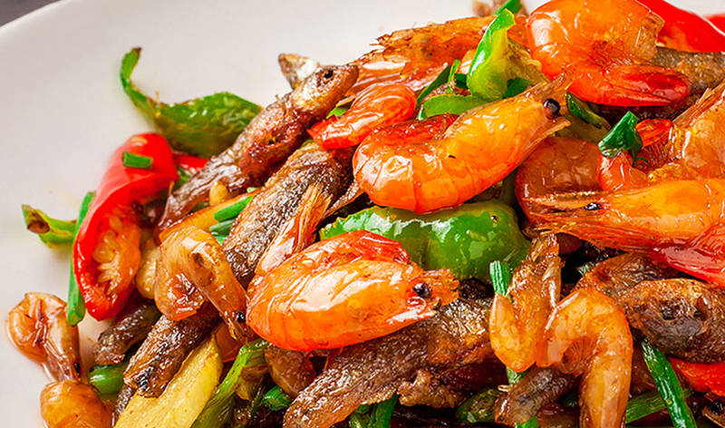 鱼虾_辣椒_食用