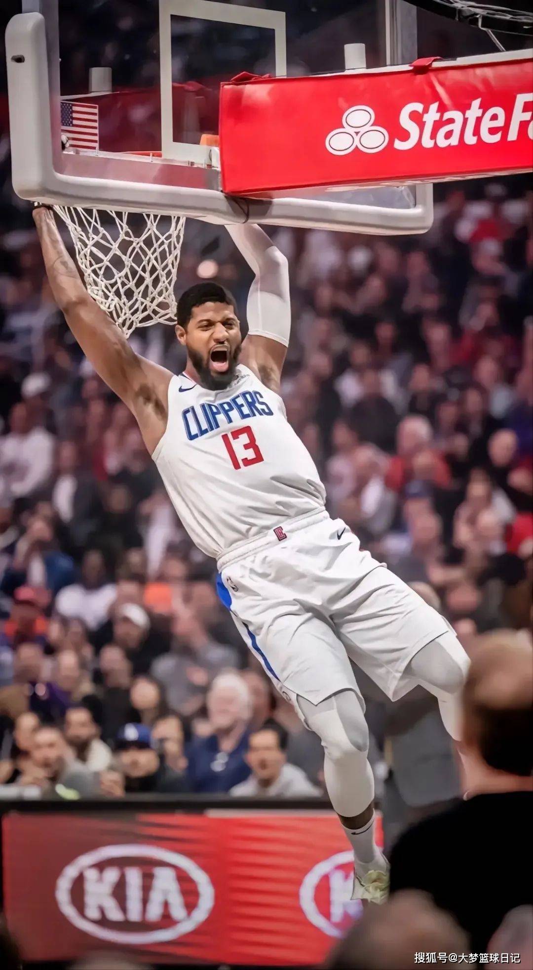 NBA老照片,每一张都是青春-保罗·乔治-搜狐大视野-搜狐新闻