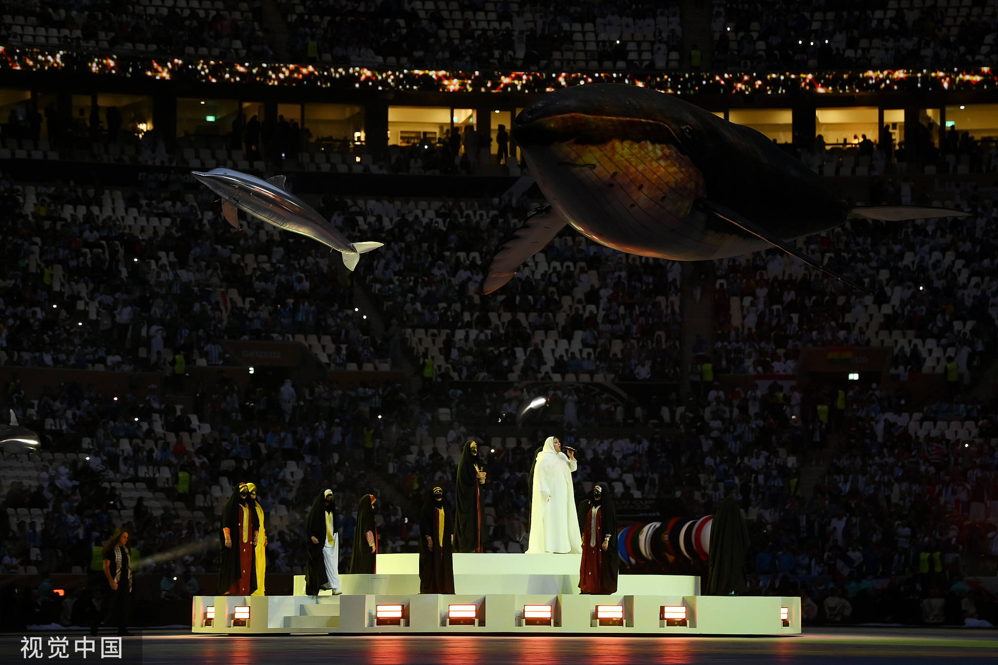 图集：卡塔尔世界杯闭幕式燃情上演，谢谢你，卡塔尔！_东方体育