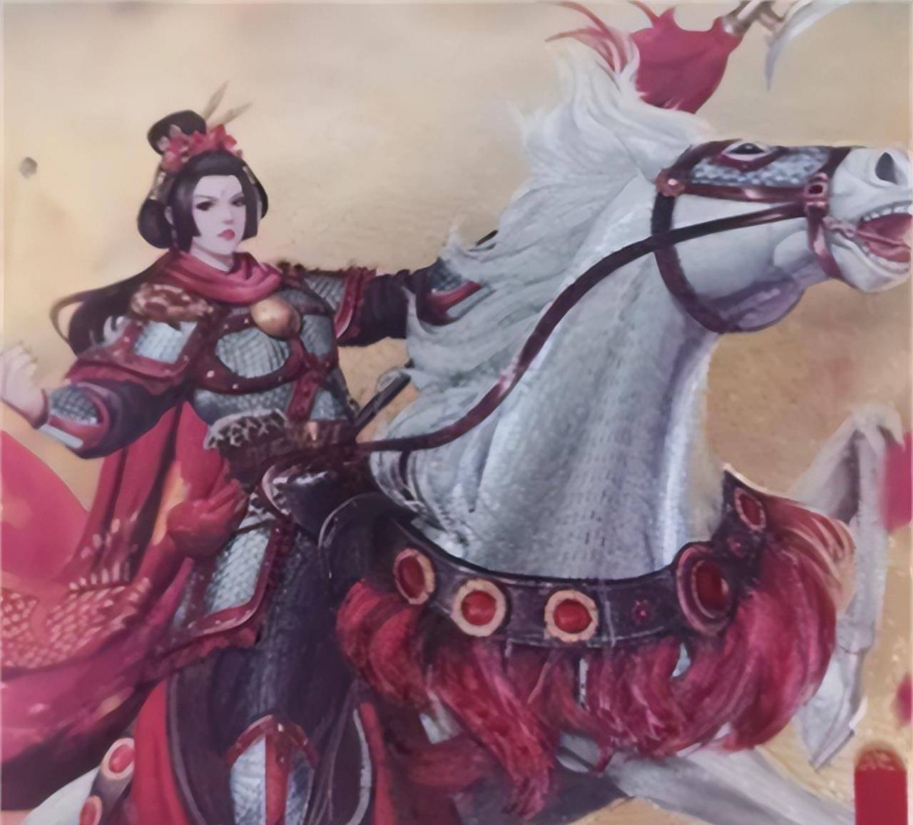 梁山上的第一女将,曾打败林冲,王英,儿子长大后大败