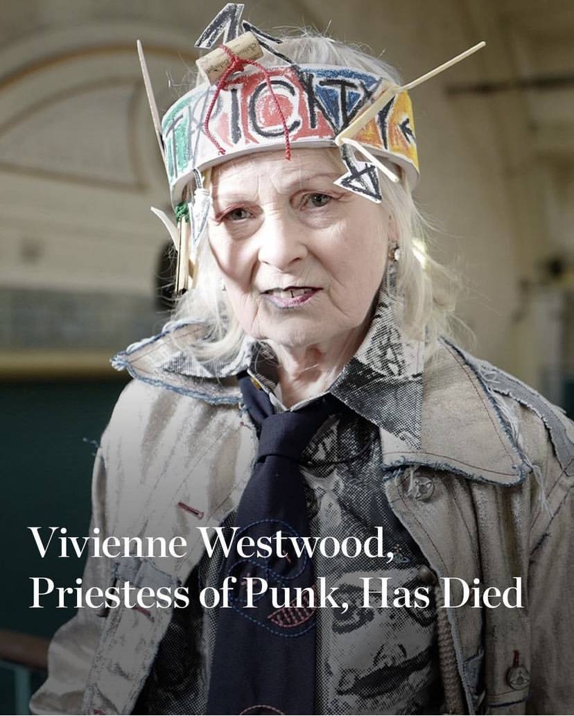 快讯|英国摇滚风格设计师vivienne westwood去世,享年81岁_元素_一生