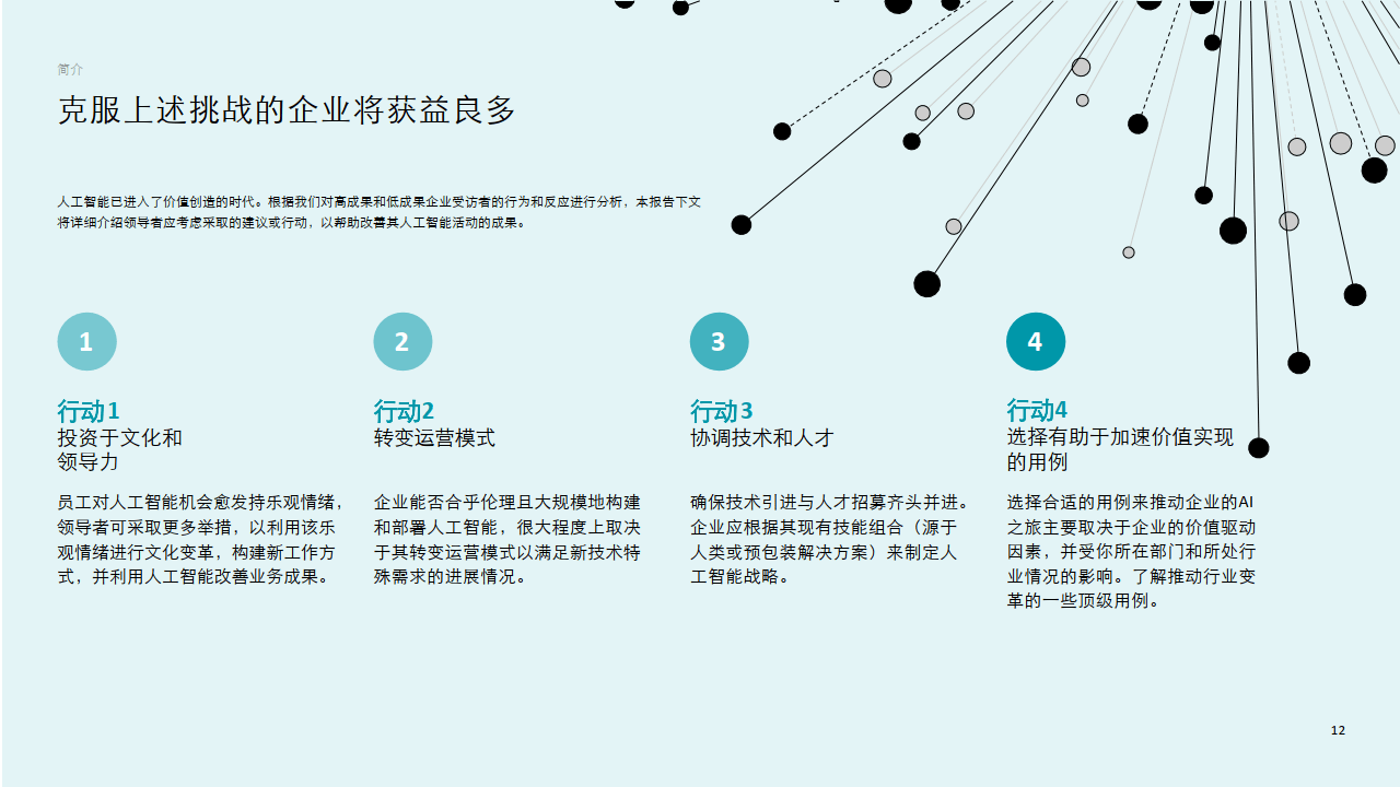 加快人工智能转型— 助推人工智能释放庞大价值的四项关键动作（附下载）