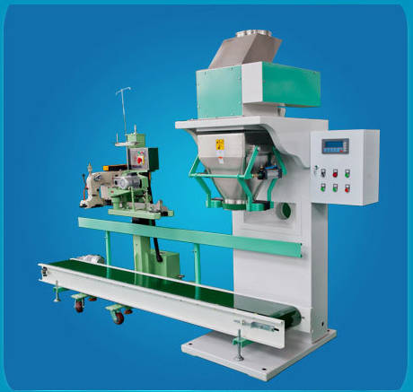 颗粒 粉料 20公斤 25公斤称重包装机 自动称重打包机设备_托盘_输送机