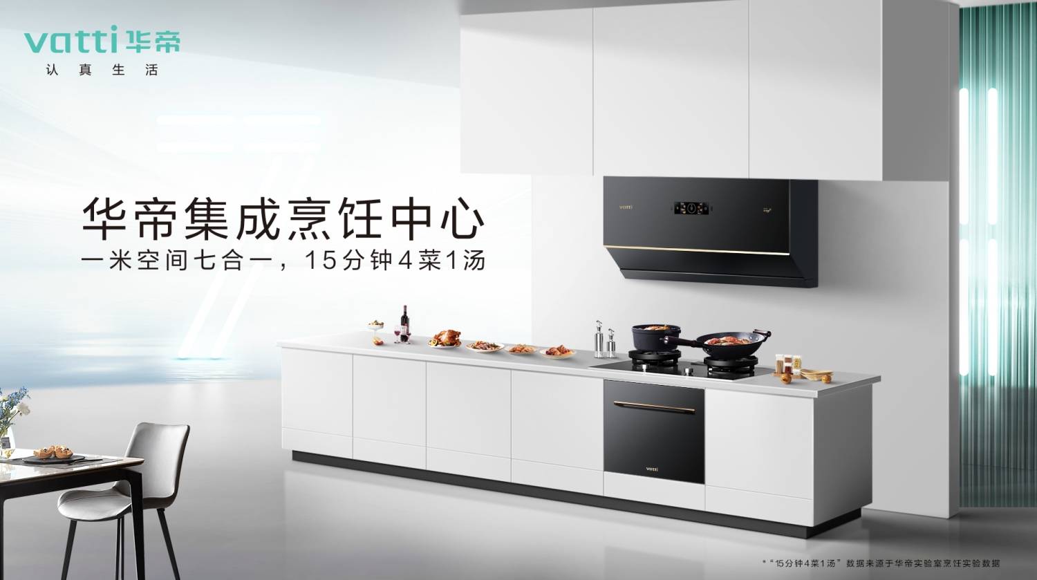 华帝入局集成烹饪中心赛道，与方太罕见默契预示行业风口已至-家电圈官网