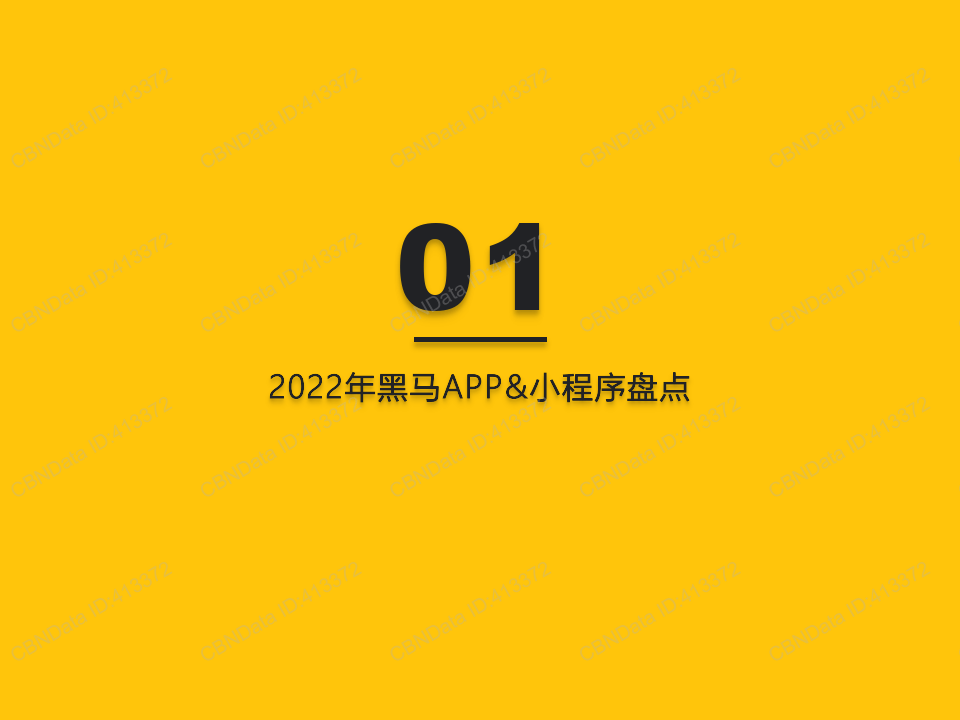 2022中国挪动互联网“黑马”清点陈述（附下载）