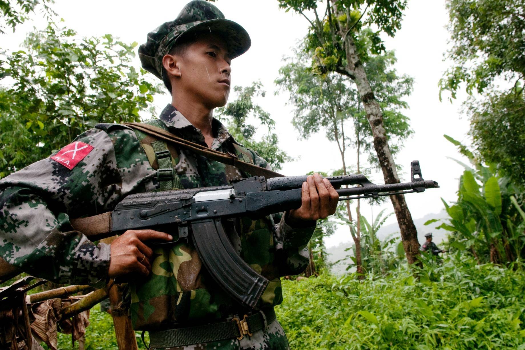 缅甸克钦武装图片