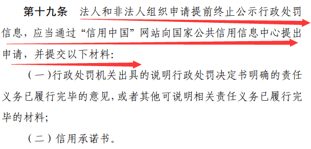 失信修复最新政策（失信修复最新政策出台） 第6张