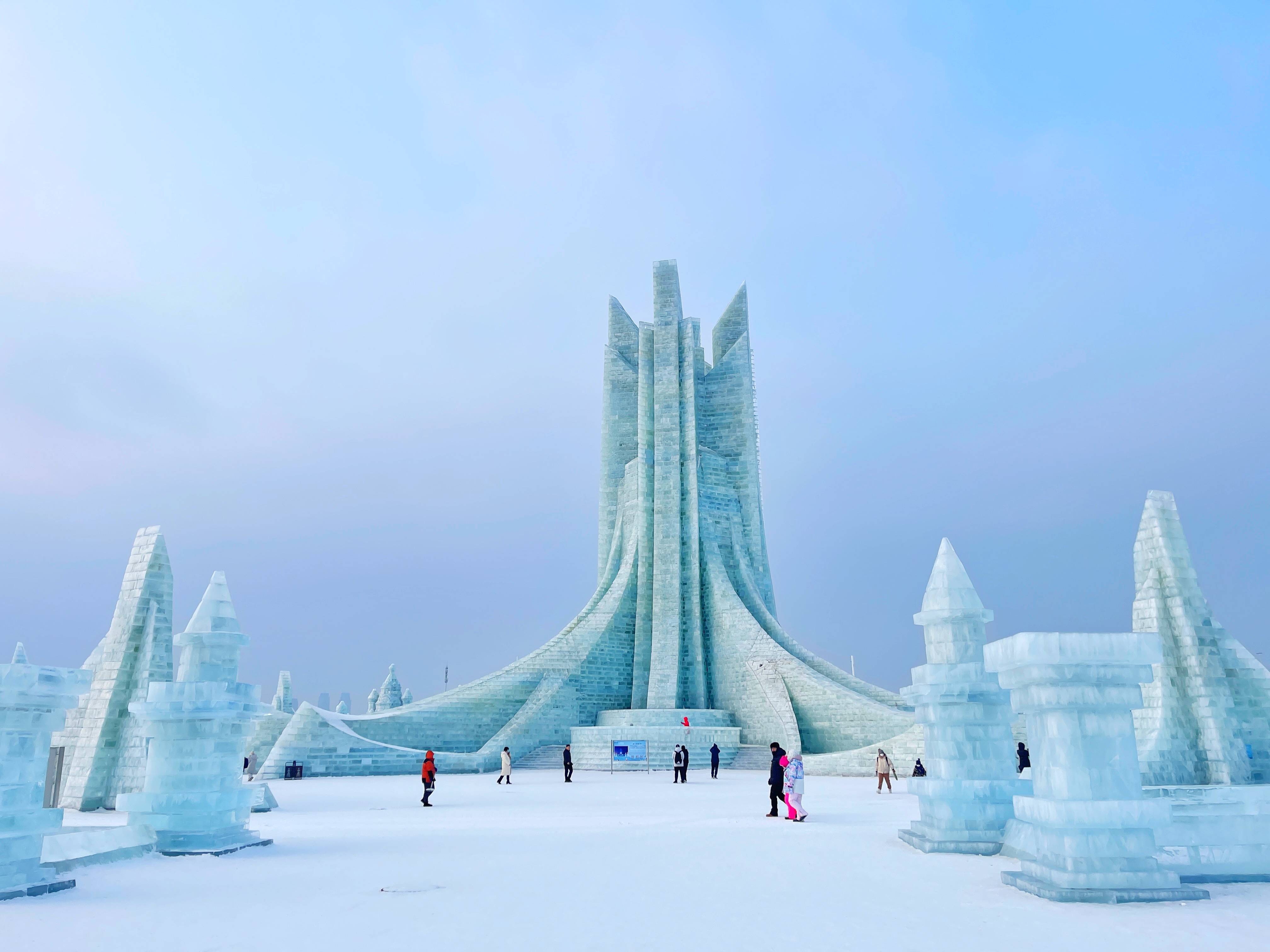 視頻| 答應我,冬天一定要來一次哈爾濱冰雪大世界!_夢幻_城堡_心願