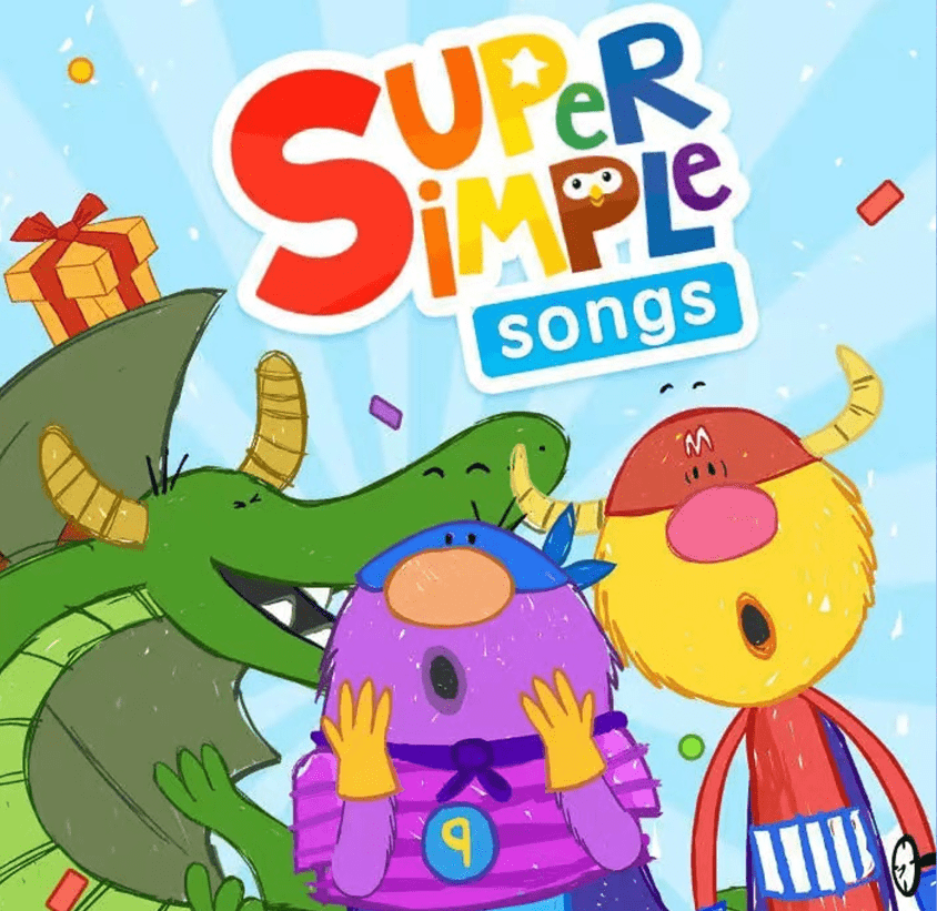 免费下载：幼儿英语启蒙Super Simple Songs超全资本包，SSS儿歌50周打卡方案