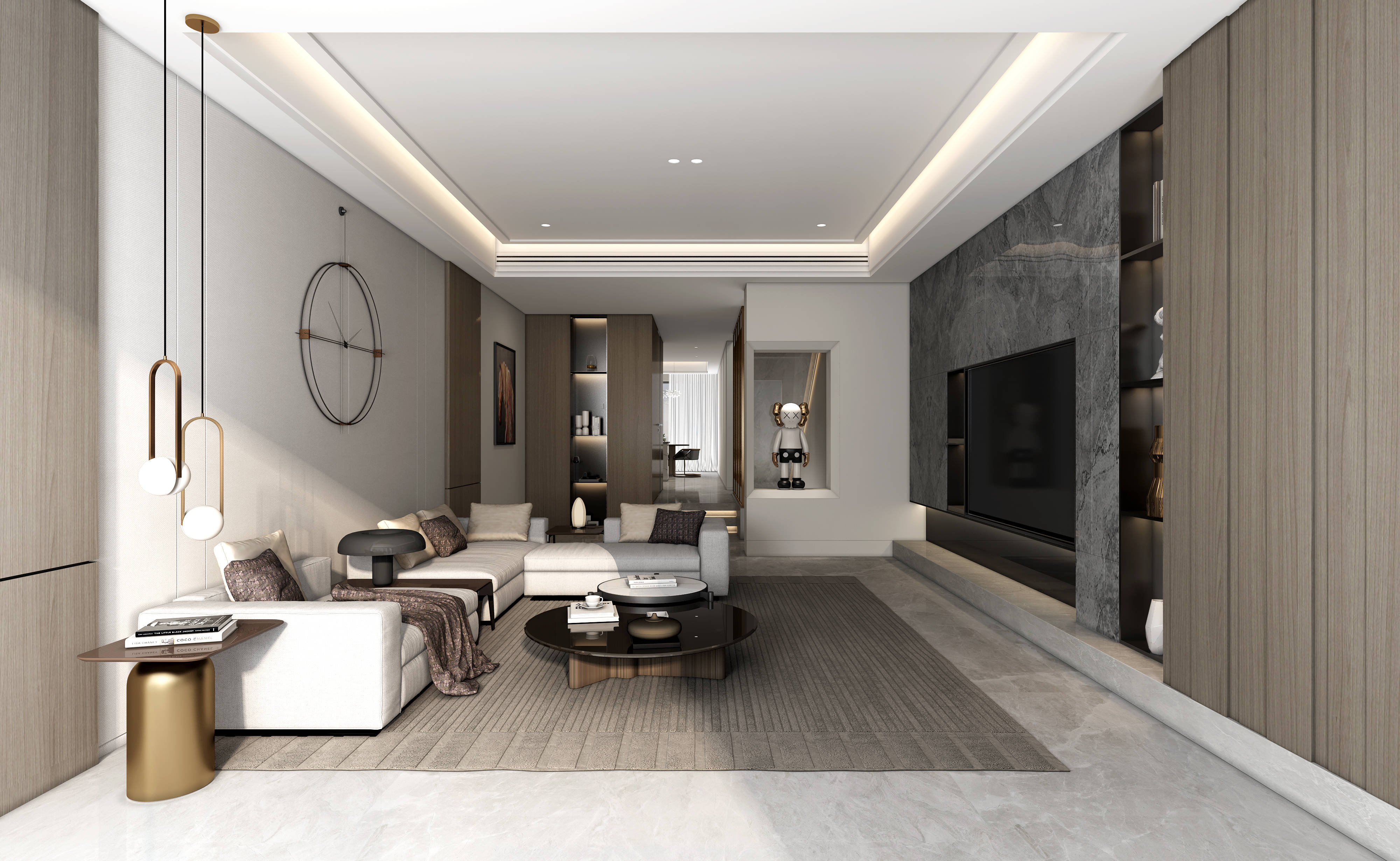 成都装修公司国奥村186㎡别墅大宅装修案例效果图_项目名称_作品_家居