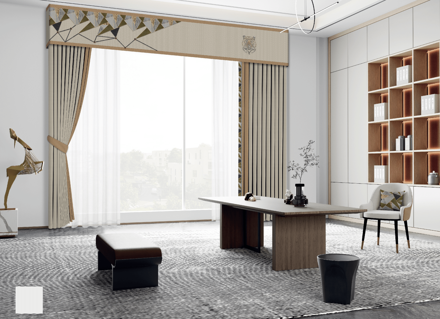 特伟达5g窗帘丨现代简欧,演绎优雅风骨_风格_色彩_空间