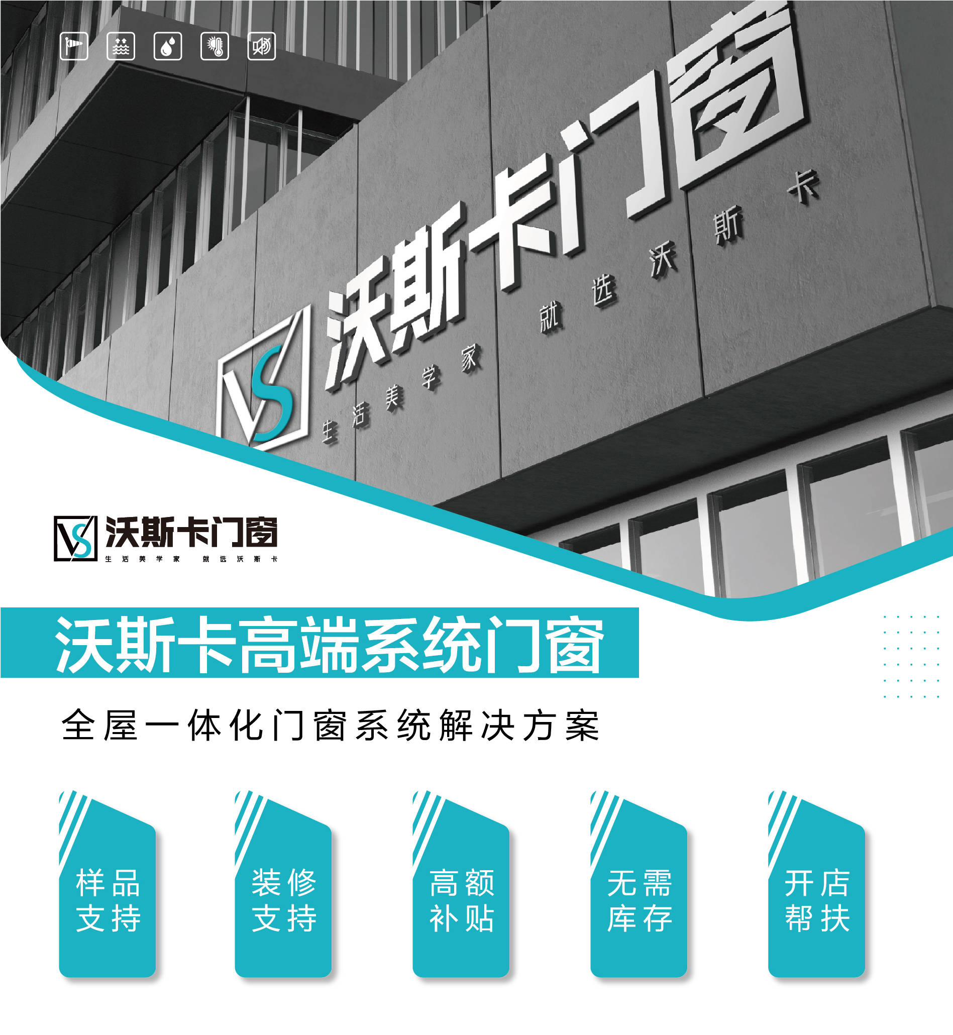 沃斯卡门窗直招加盟代理商,全国火爆招商中!_销售_产品_管理