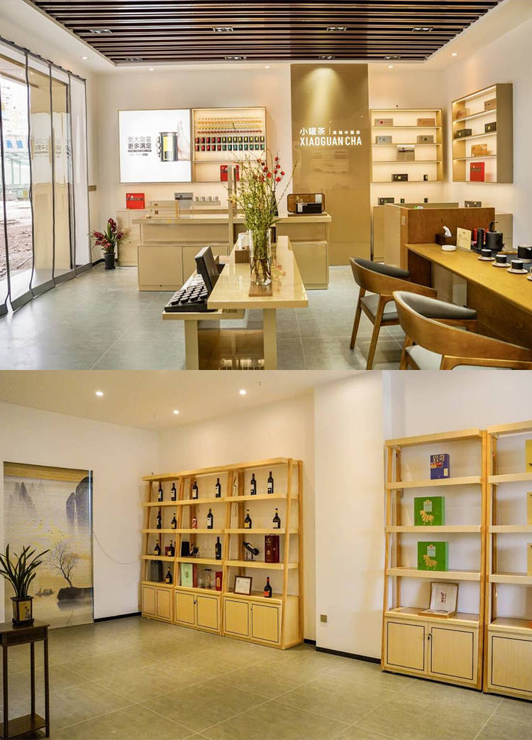 重庆工装翻新 | 30天小喜完工128平小罐茶店铺_关键才_装修_装饰