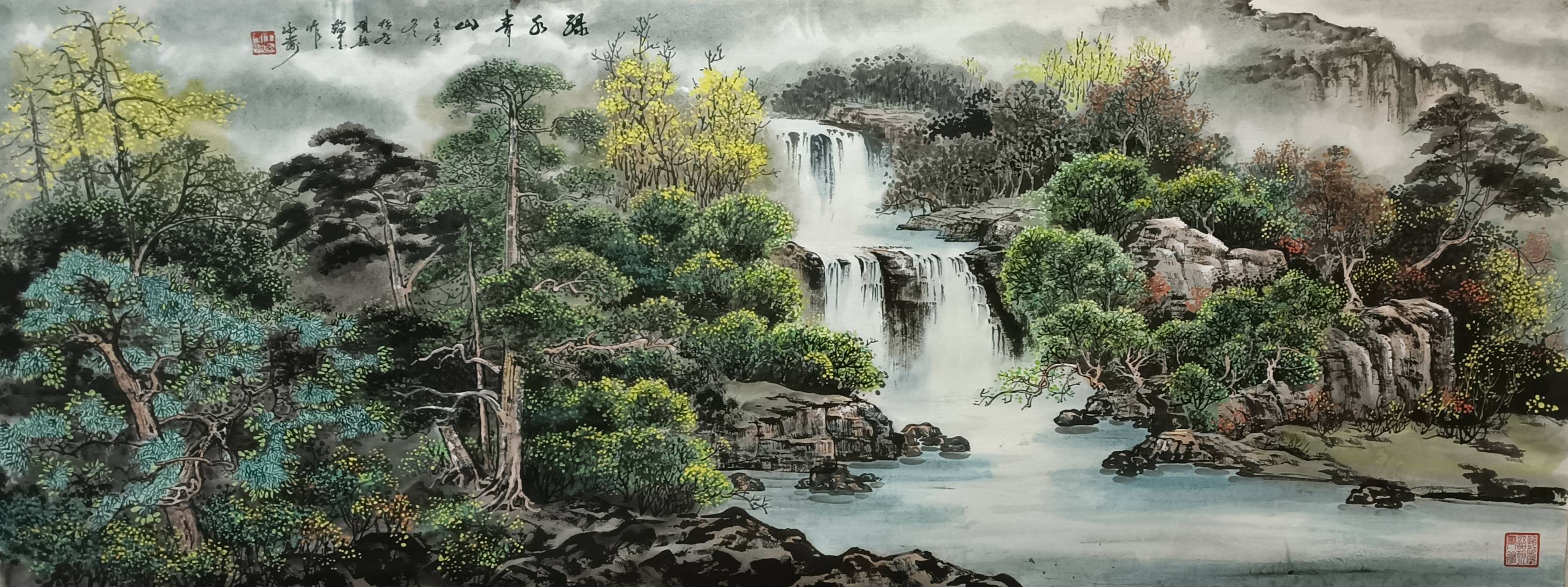 【采访报道】2023年中国著名画家王永发——美术作品赏析_花鸟画_辽宁