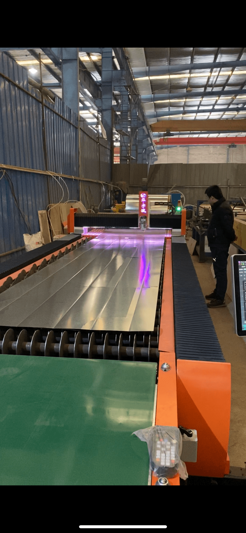 通风管道风管激光下料机_品牌_质量_展开