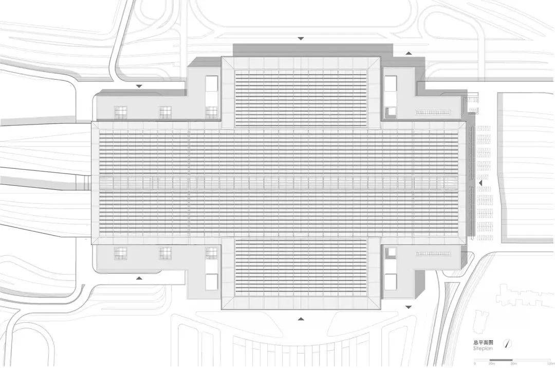 亚洲最大铁路枢纽客站——北京丰台站设计汇报方案_建筑_装饰_传统