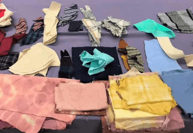 废旧纺织品的新用法,废旧织物的处理方式_进行_回收_衣物