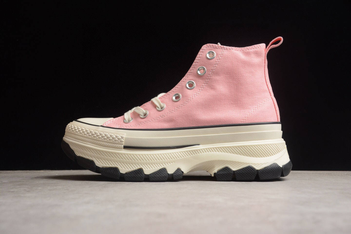 匡威converse all star 100 trekwave 100周年厚底重组高帮帆布鞋_th