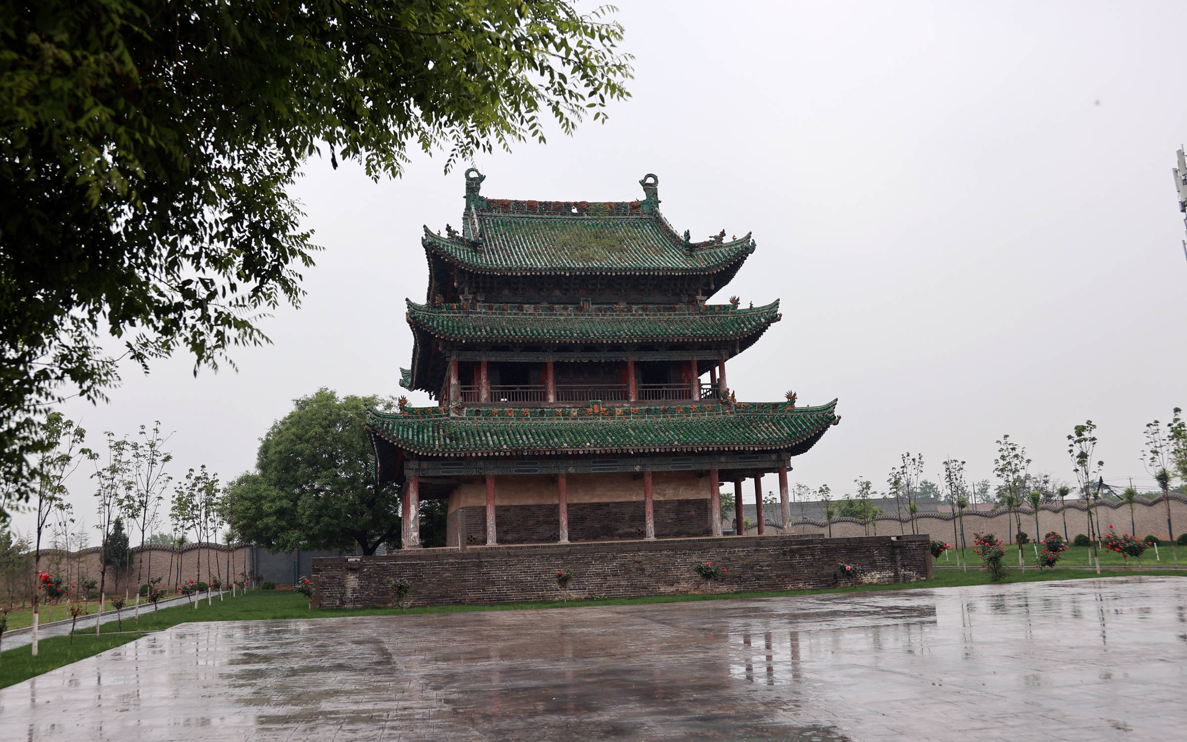 省保文物"岱祠岑楼":华丽蝶变展新颜_景区_大荔_工作