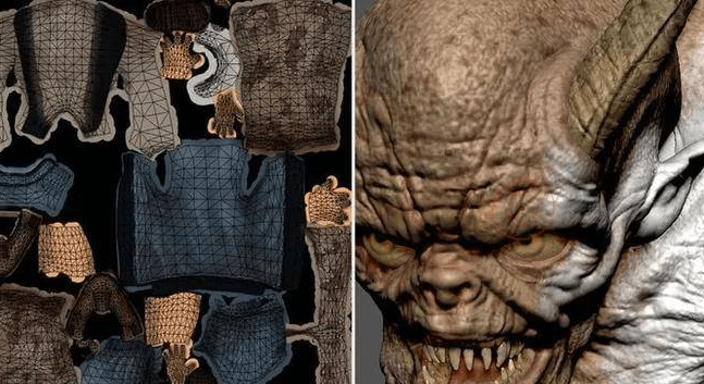 3d建模中的各种纹理贴图的原理,技巧和实践操作