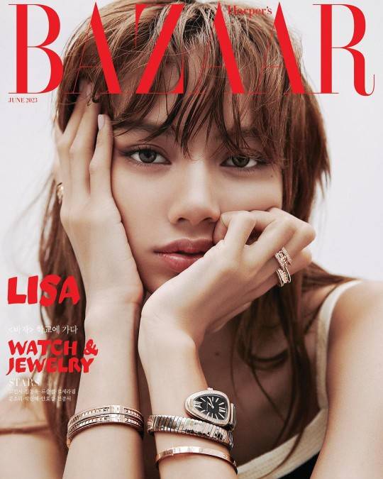 Lisa登《BAZAAR》封面 卷毛造型表现力超绝！-搜狐大视野-搜狐新闻