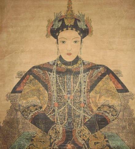 皇后真容:她们的相貌特点,恰如不断变迁的国运_叶赫那拉氏_画像