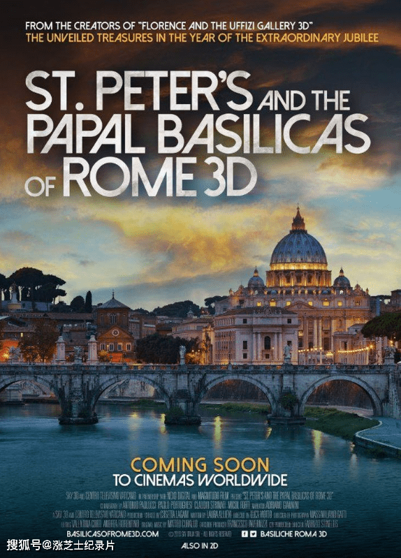 9226-意大利纪录片《罗马四大圣殿 St. Peter’s and the Papal Basilicas of Rome 2016》英语中字 1080P/MP4/914M 教皇和艺术家的故事