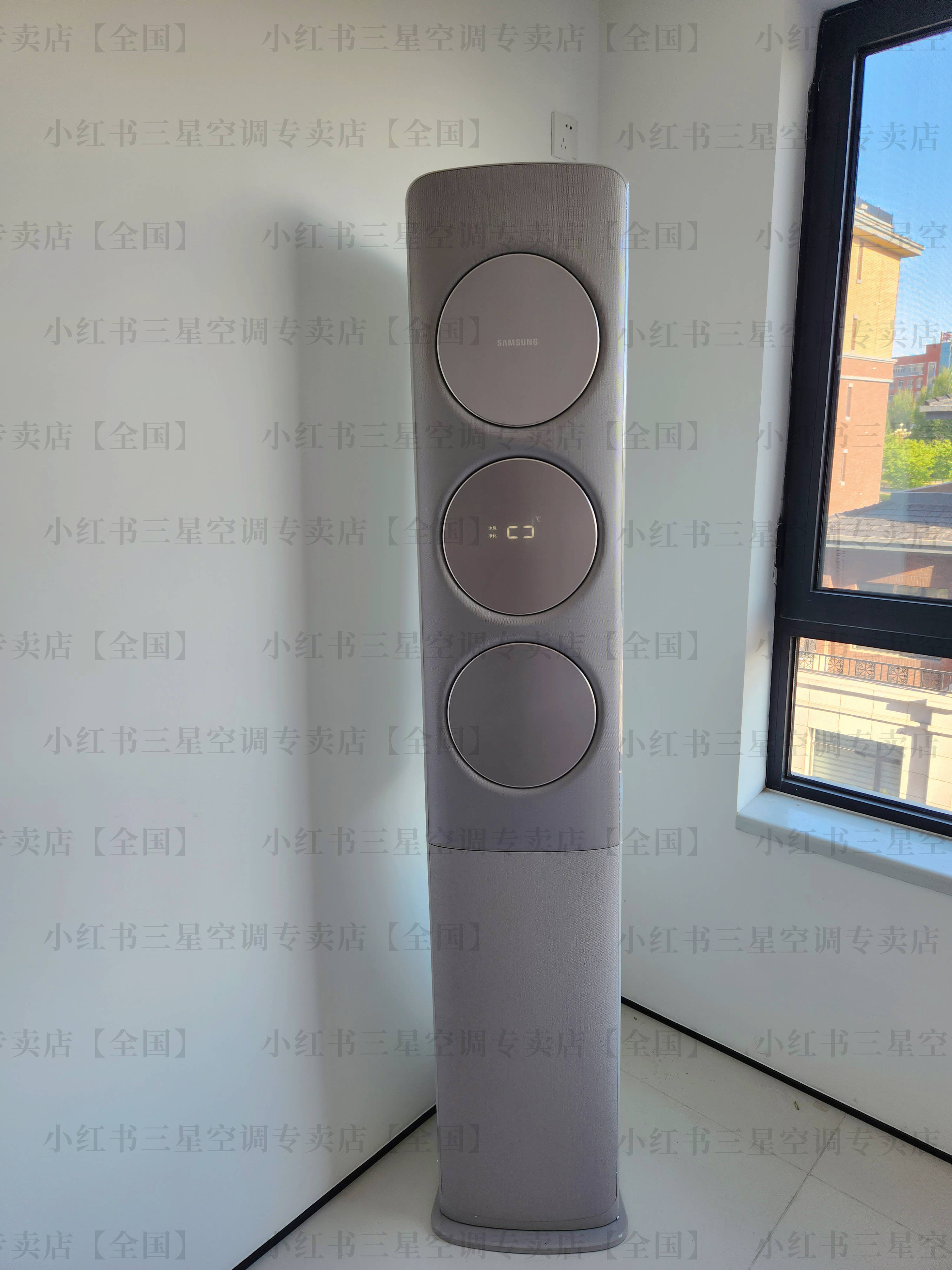 三星音享家小红书三星空调专卖店安装中4,占地空间再优化,据官方数据