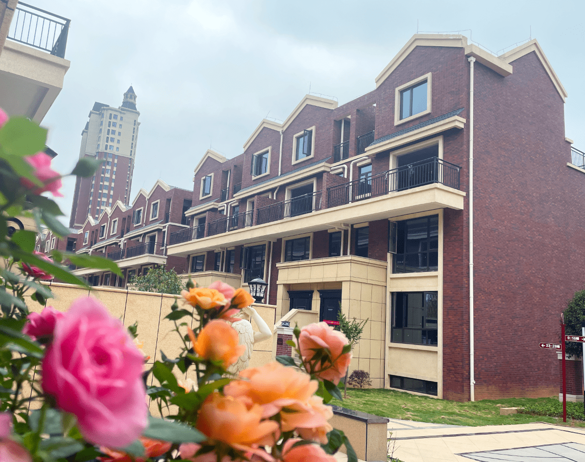 实景图星海颐园占位长株潭融城核芯c位,鼎筑长沙南,株洲经开北低密墅