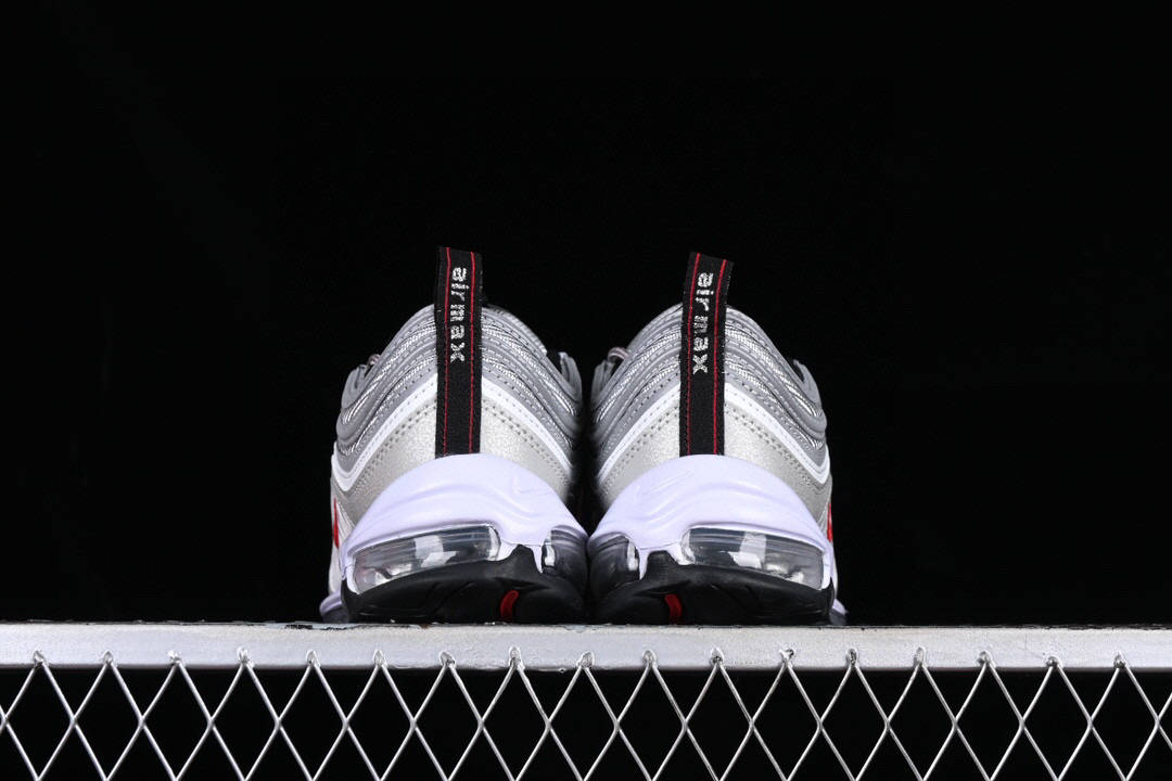 耐克nike air max 97 silver bullet og 银色子弹雪花银反光气垫跑步
