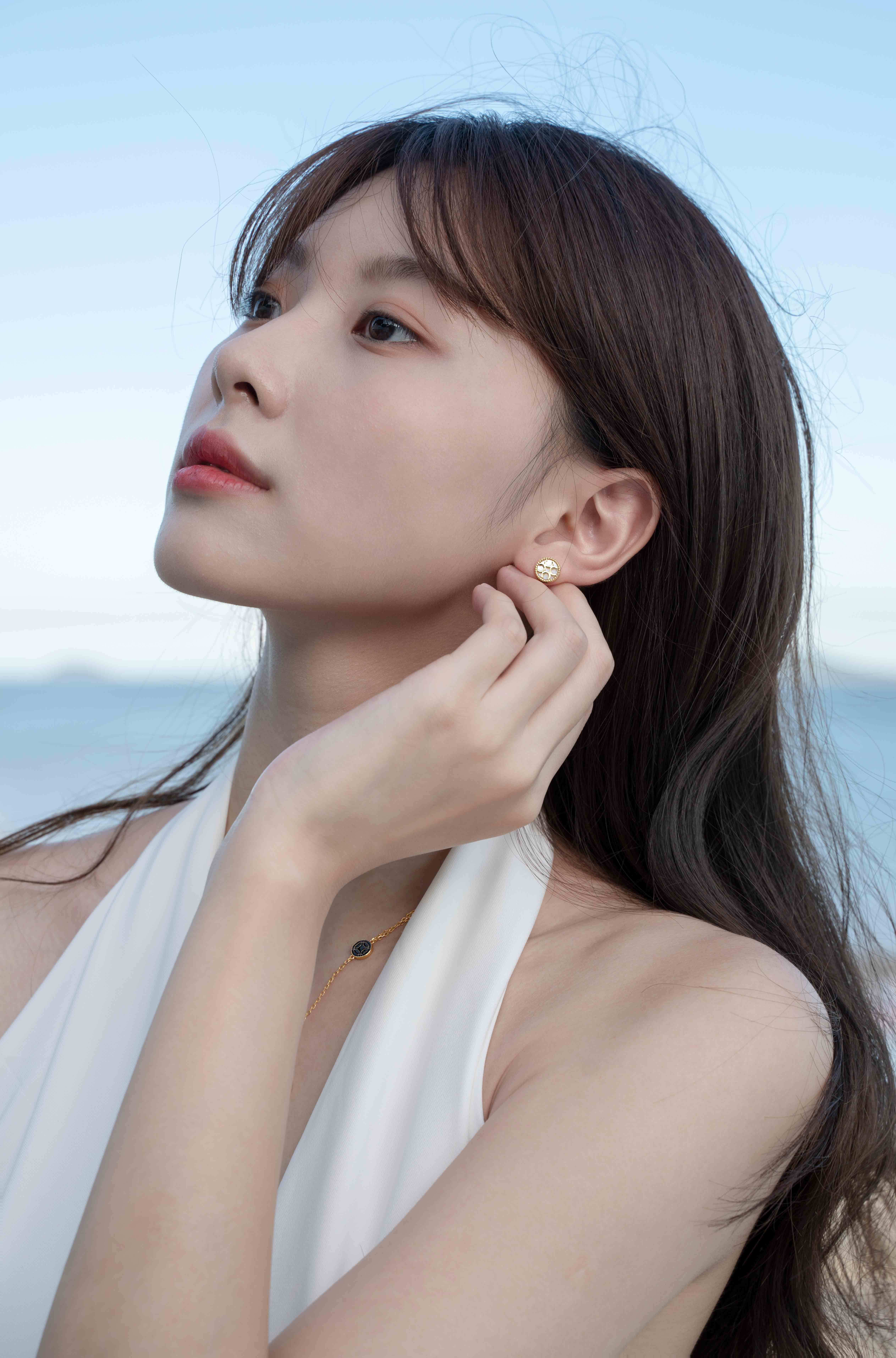 orange cube幸运马蹄耳饰,人见人夸款_都能_休闲_白色