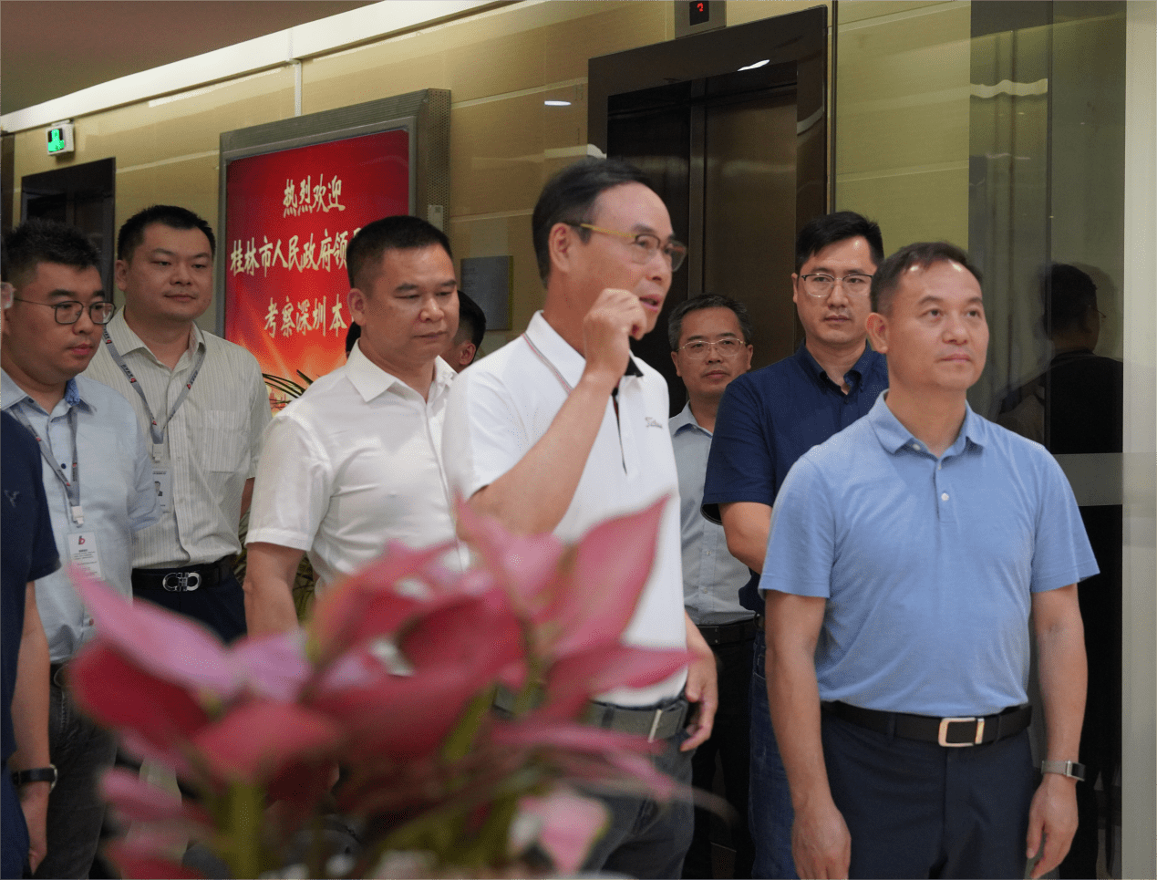 广西桂林市领导带队考察深圳本贸_合作_的发展_王昕