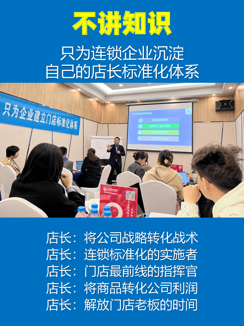 连锁总部标准化运营体系之店长标准化复制-搜狐大视野-搜狐新闻