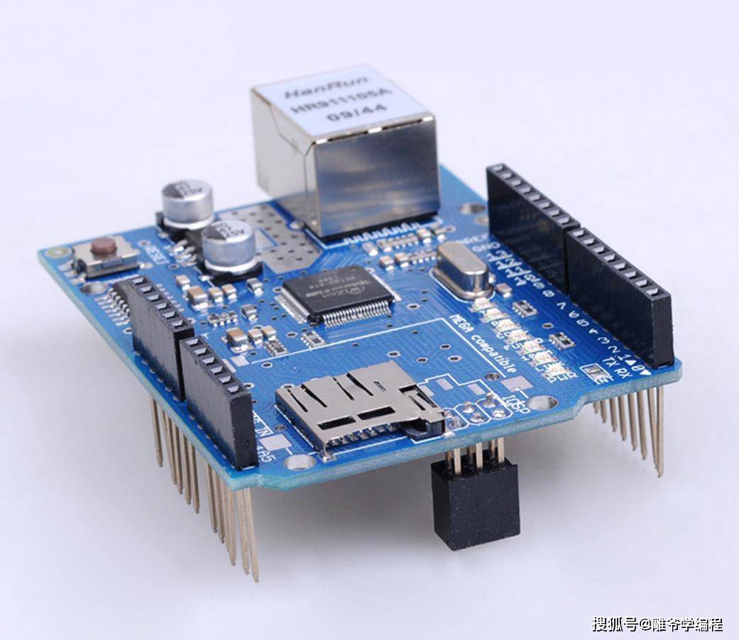 【雕爺學編程】arduino動手做(135)---w5100 網絡擴展板模塊_支持