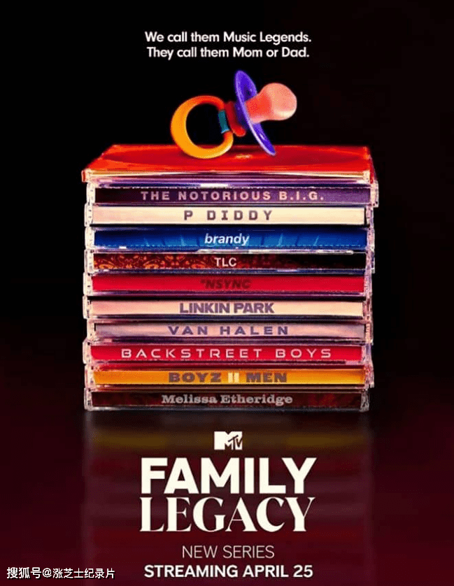 9507-美国纪录片《MTV的家族遗产 MTV’s Family Legacy 2023》全5集 英语中英双字 官方纯净版 1080P/MKV/4.34G 艺术家的生活
