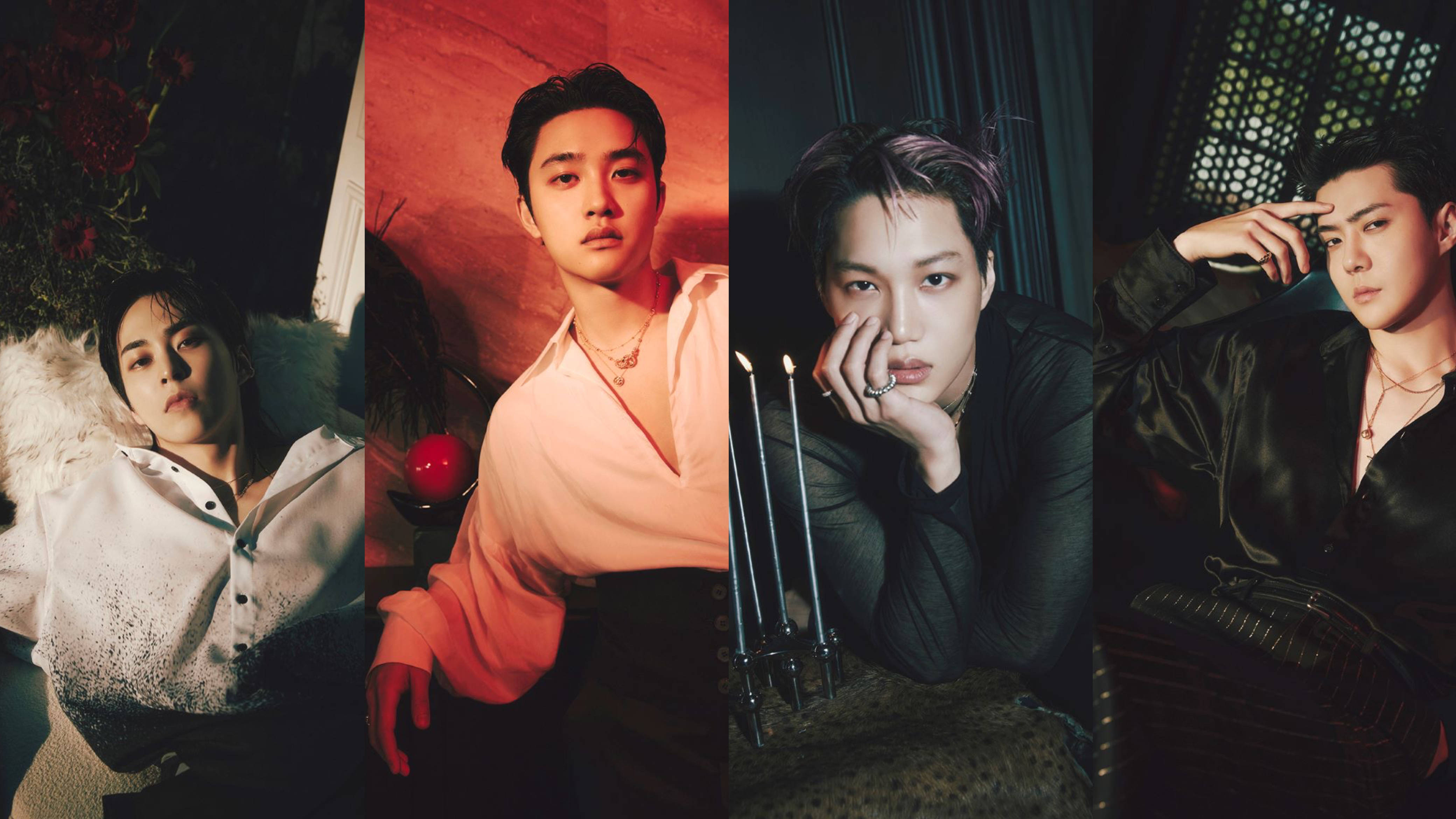 exo正规7辑《exist》展现不加修饰的坦率魅力,成员chanyeol参与收录曲