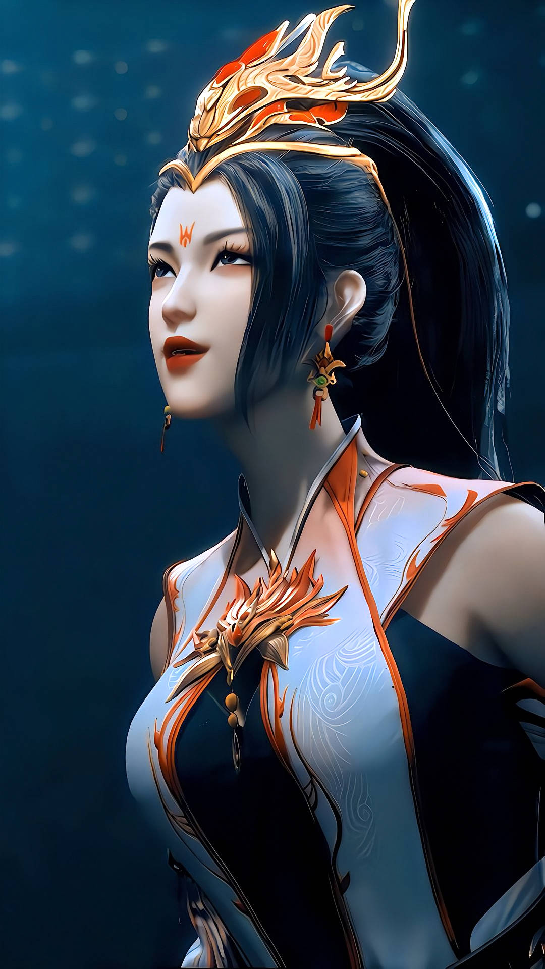国漫女神手机壁纸：蓝灵娥、有琴玄雅、酒玖师叔_师兄_公主_小说
