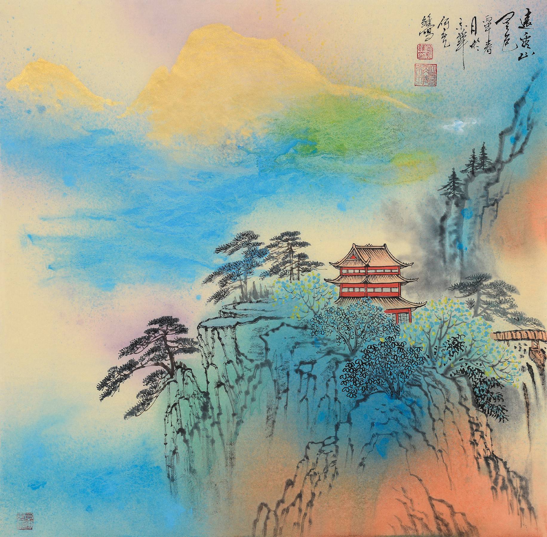 何虎雏画家,何海霞之子_作品_中国画研究院_绘画