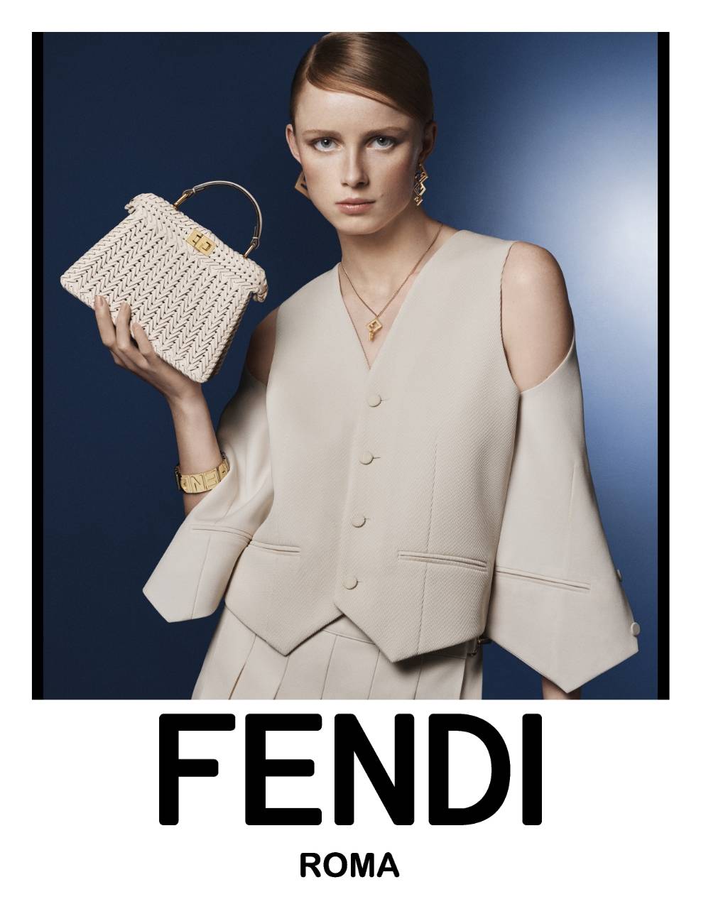 fendi2023秋冬女装系列广告大片