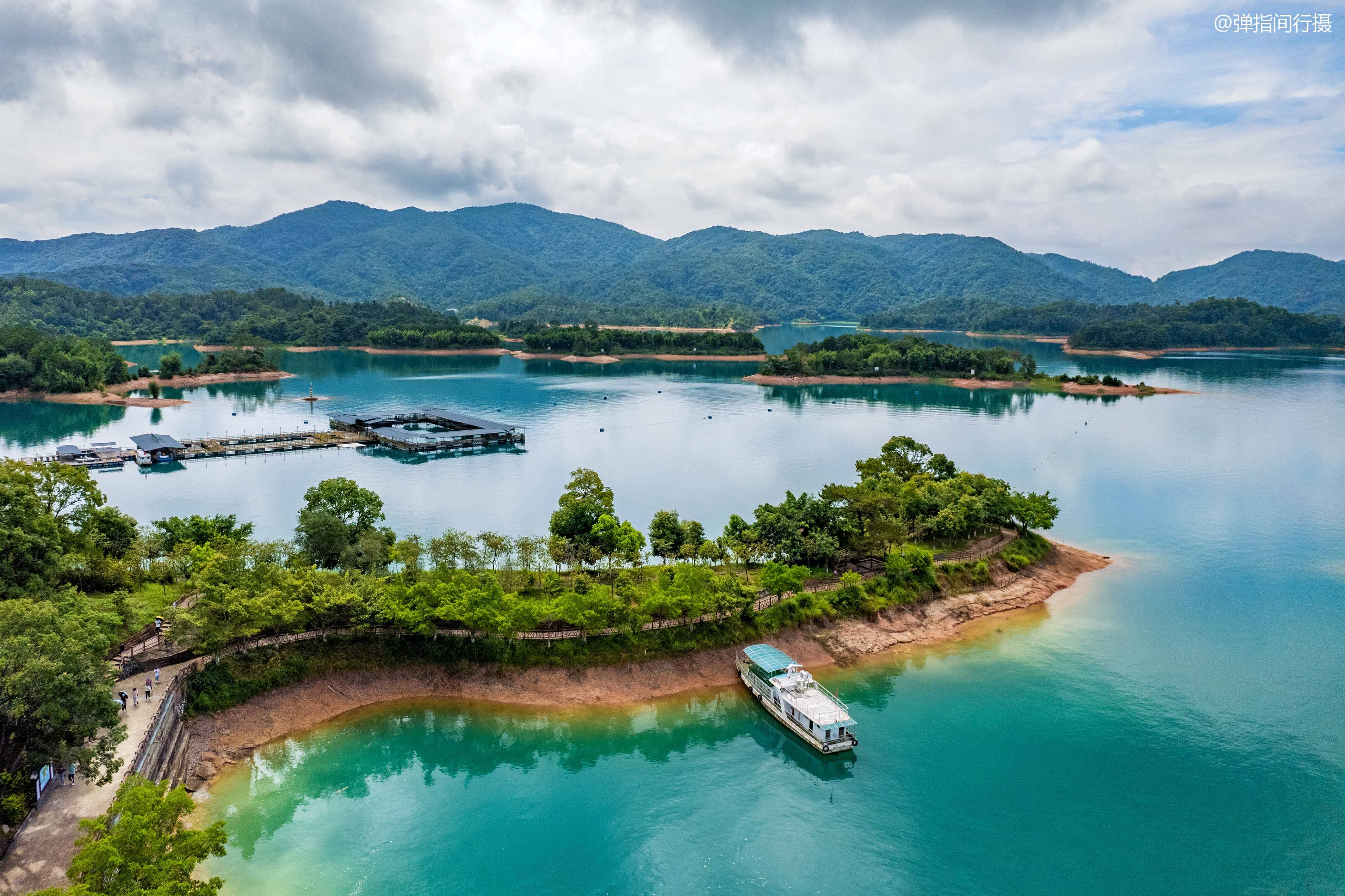 万绿湖开车绕湖路线图片