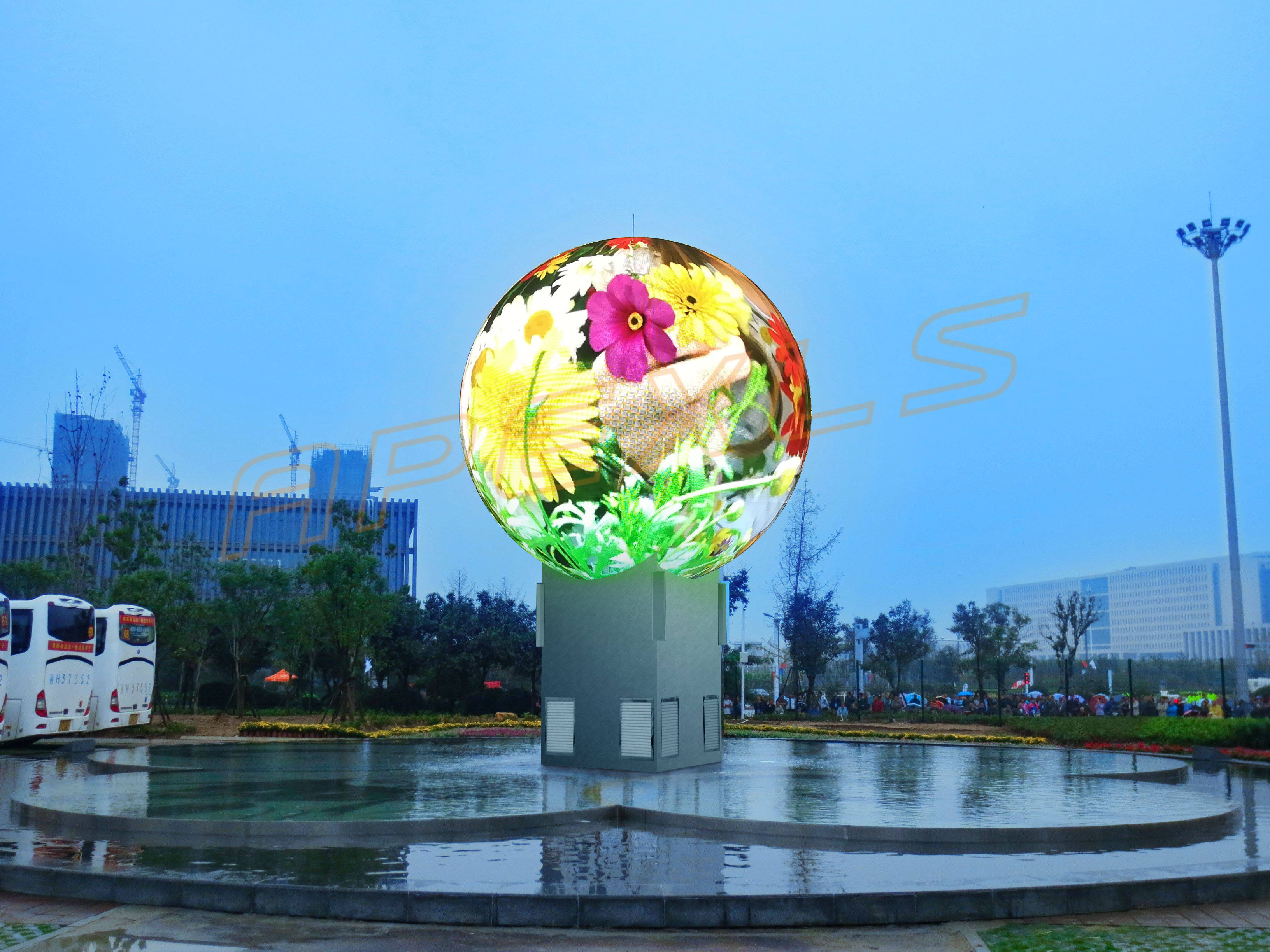 户外led球形屏厂家哪个品牌好?_生产_康硕_问题