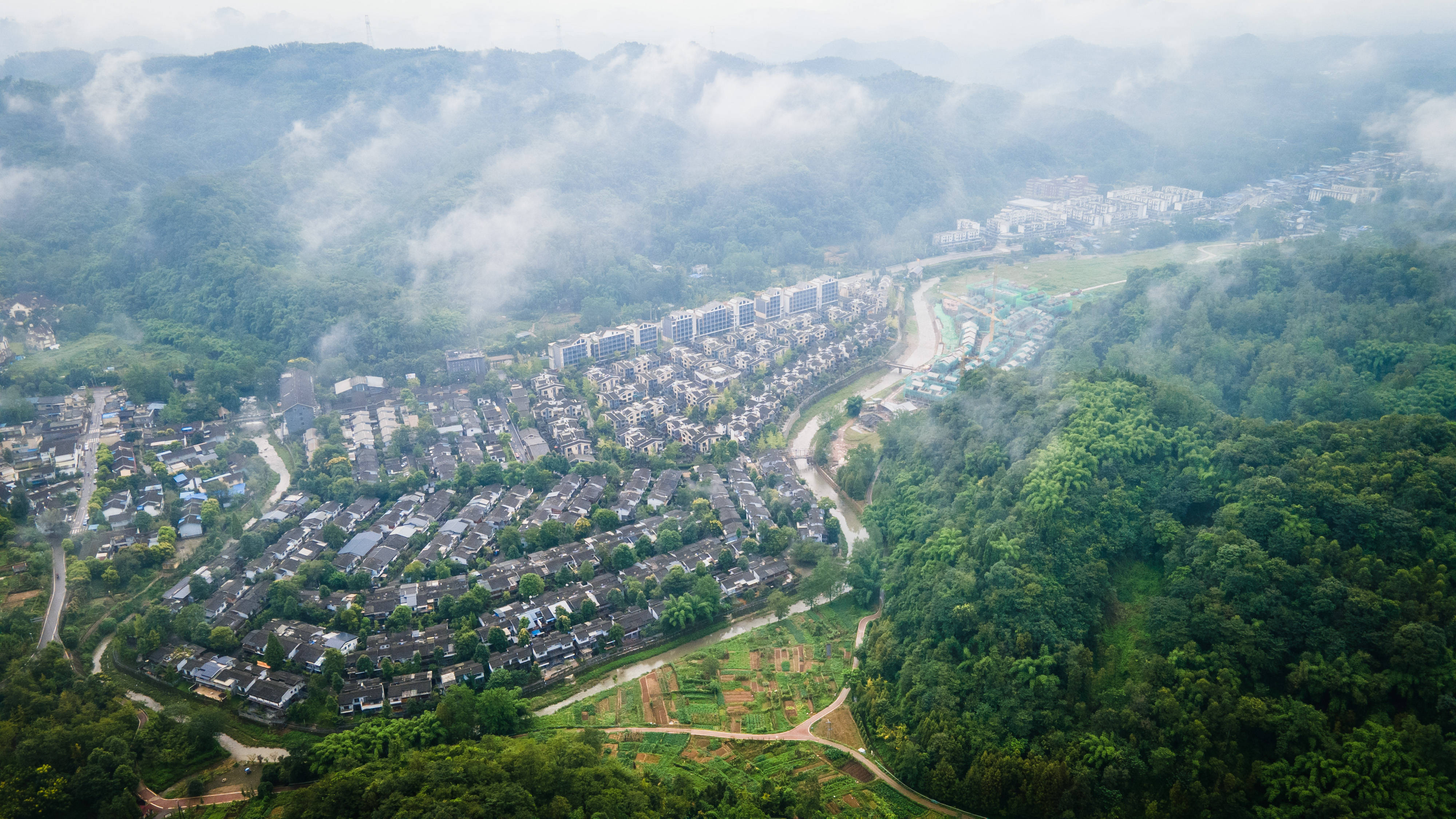 大邑优山樾园售楼部图片