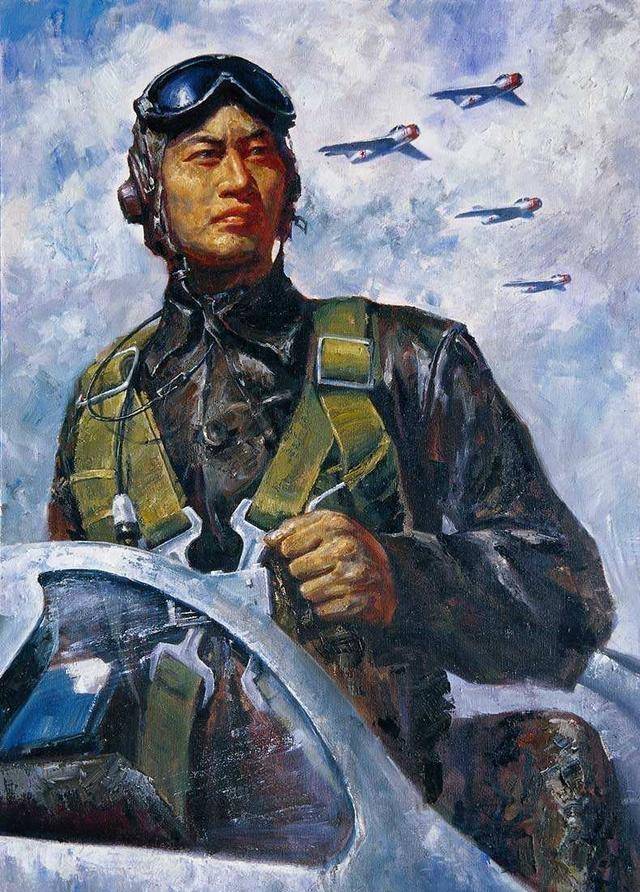 单次战役只身击落美军4架战机创中国空战个人记录荣立特等功_刘玉堤