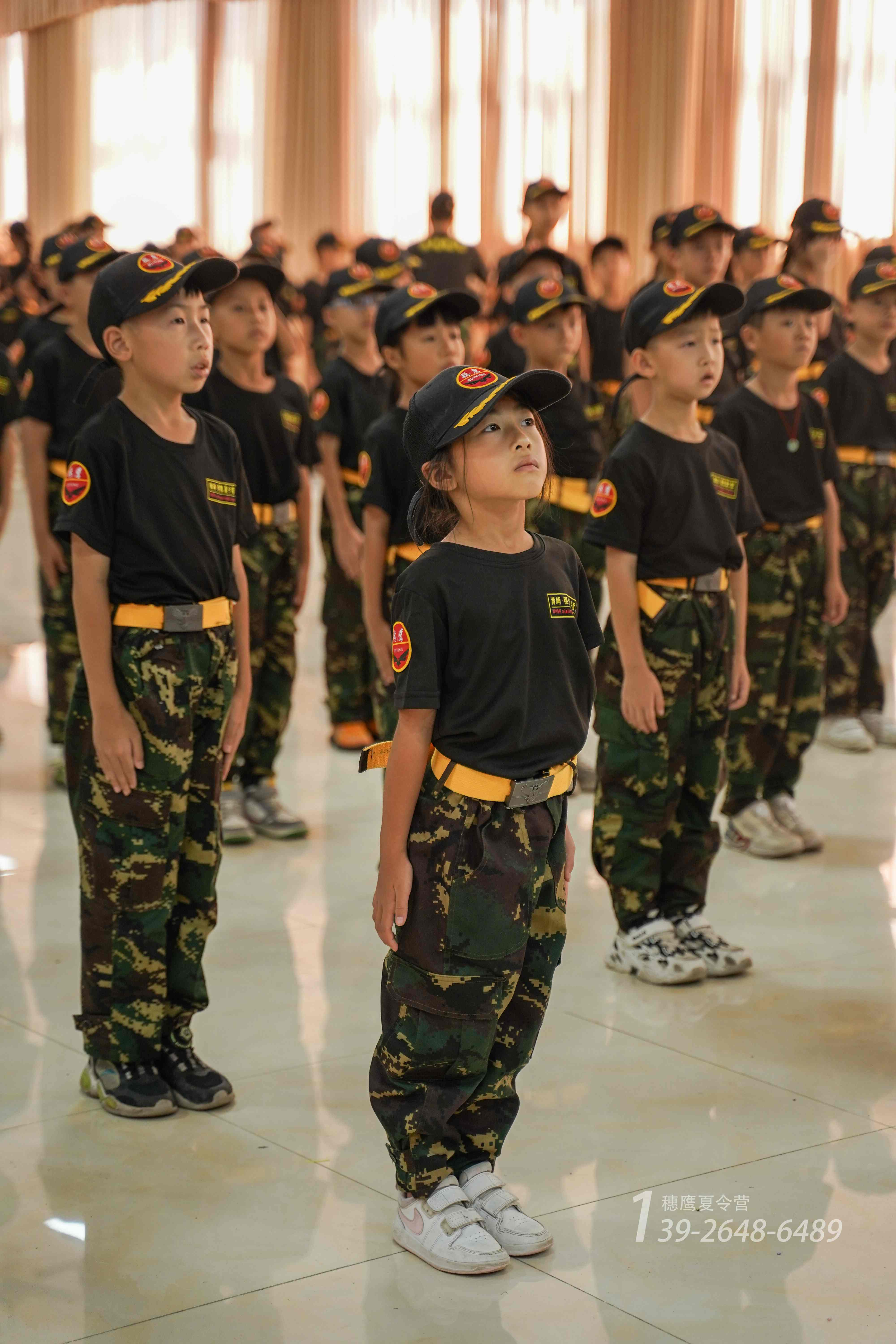 小学生部队夏令营图片