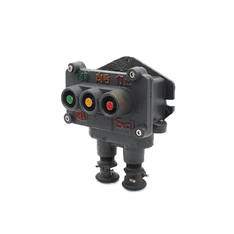 三联防爆控制按钮bza1-5/36-3_螺栓_接线_起动