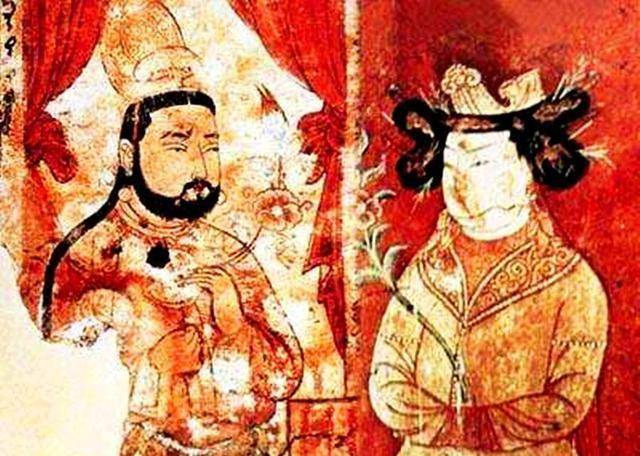 大唐与回纥除了战争,还有皇帝亲女和亲,回纥马回纥衣服成流行_唐朝贡