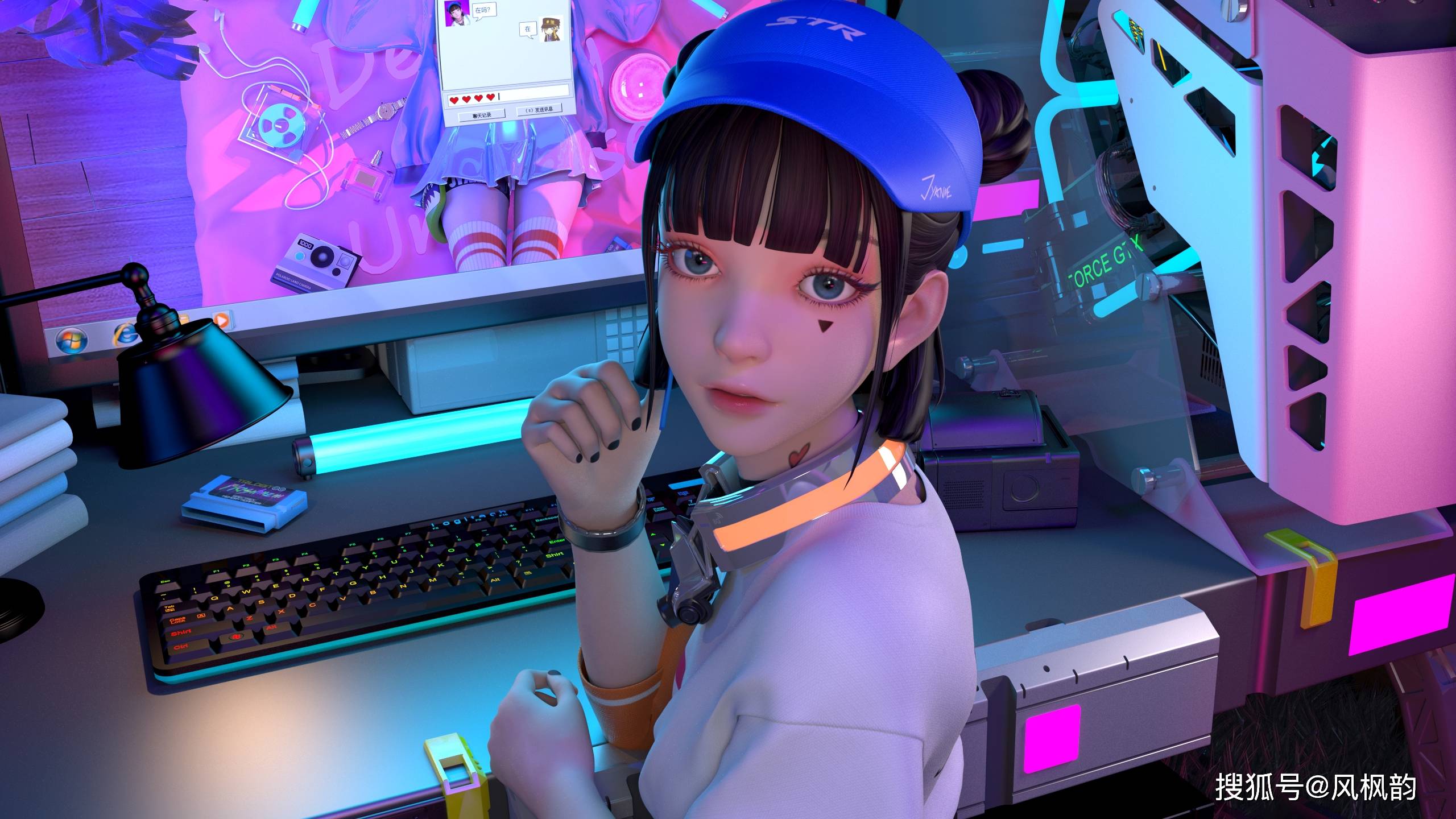 分享一波ai美女壁纸